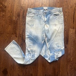 Current Elliot Distressed Denim